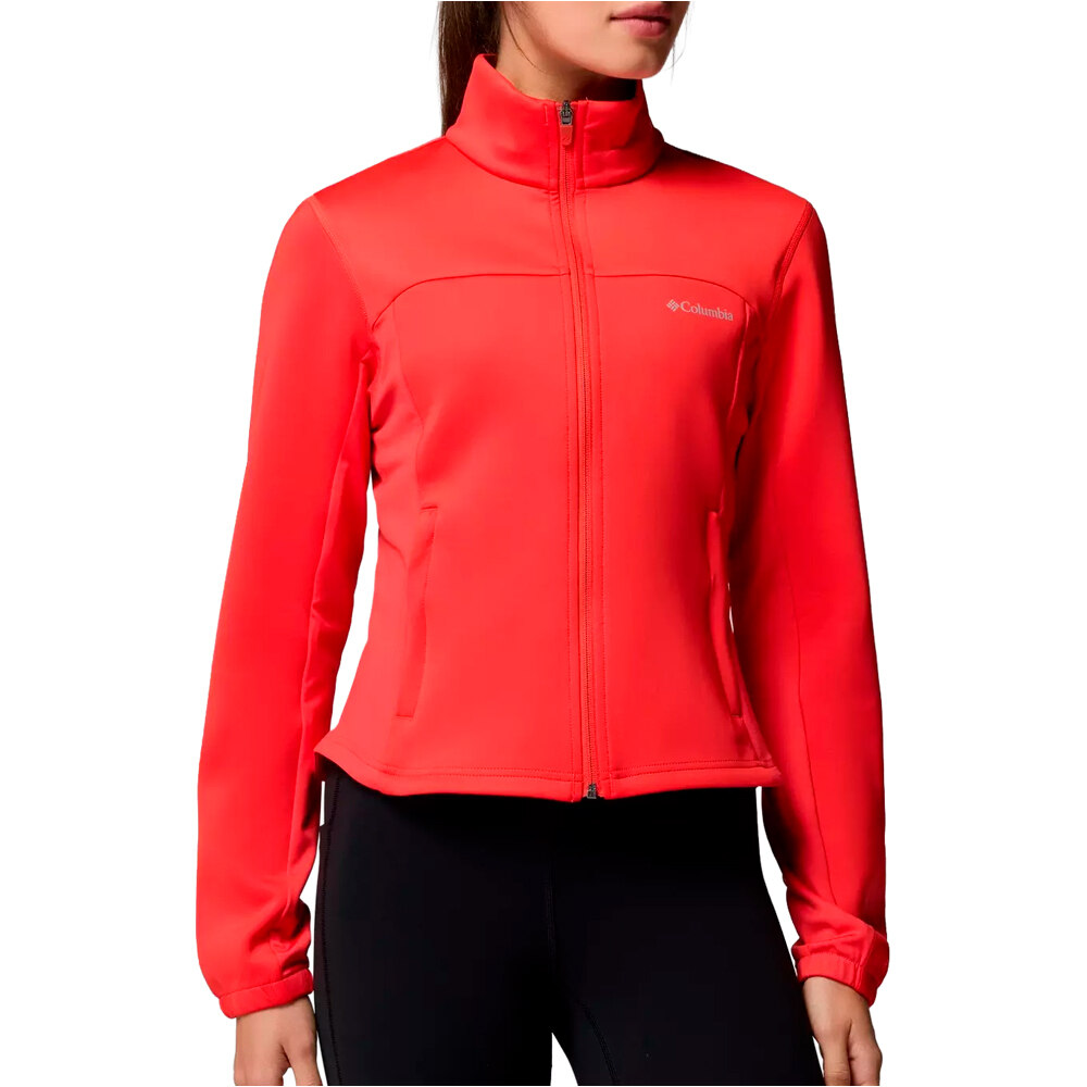 Columbia forro polar mujer Sloan Crest Spacer Fleece FZ vista frontal