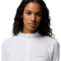 Columbia forro polar mujer Stealth Spring LS Half Zip Tee 03