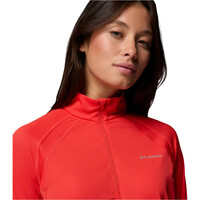 Columbia forro polar mujer Stealth Spring LS Half Zip Tee 03