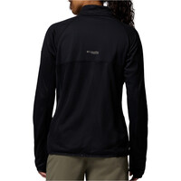Columbia forro polar mujer Summit Step Full Zip vista trasera