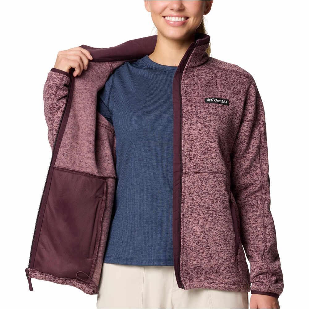 Columbia forro polar mujer Sweater Weather Full Zip II 03