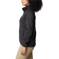 Columbia forro polar mujer Sweater Weather Full Zip II vista detalle