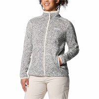Columbia forro polar mujer Sweater Weather Full Zip II vista detalle
