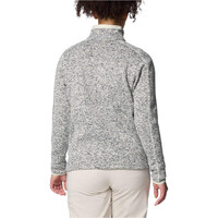 Columbia forro polar mujer Sweater Weather Full Zip II vista trasera