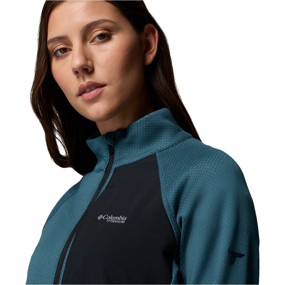 Columbia forro polar mujer Triple Canyon Grid Fleece FZ 04