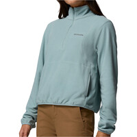 Columbia forro polar mujer Vital Valley Fleece Half Zip vista detalle