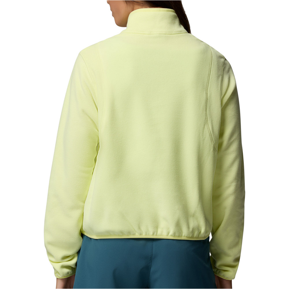 Columbia forro polar mujer Vital Valley Fleece Half Zip vista trasera