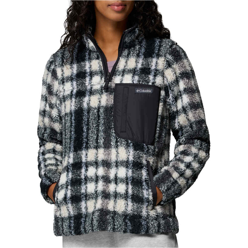 Columbia forro polar mujer West Bend 1/4 Zip II vista frontal