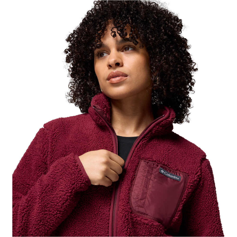 Columbia forro polar mujer West Bend Full Zip II vista detalle