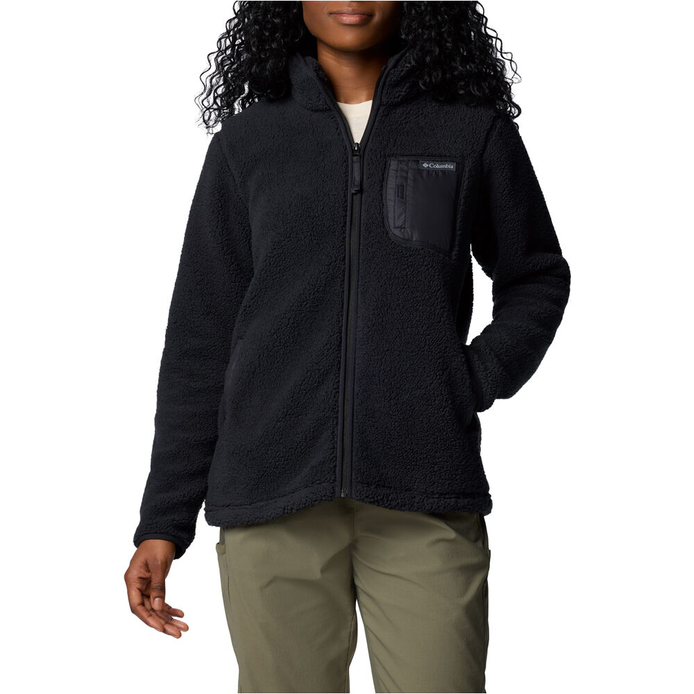 Columbia forro polar mujer West Bend Full Zip II vista frontal