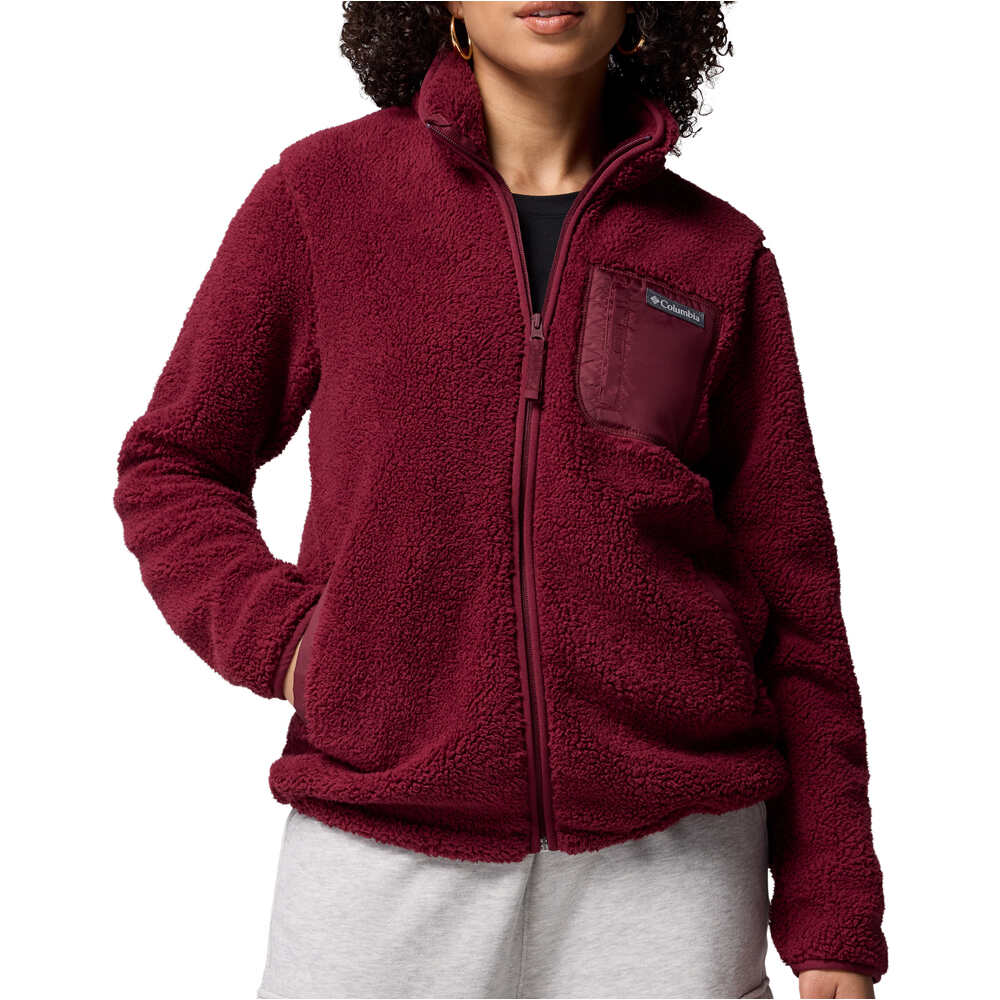 Columbia forro polar mujer West Bend Full Zip II vista frontal