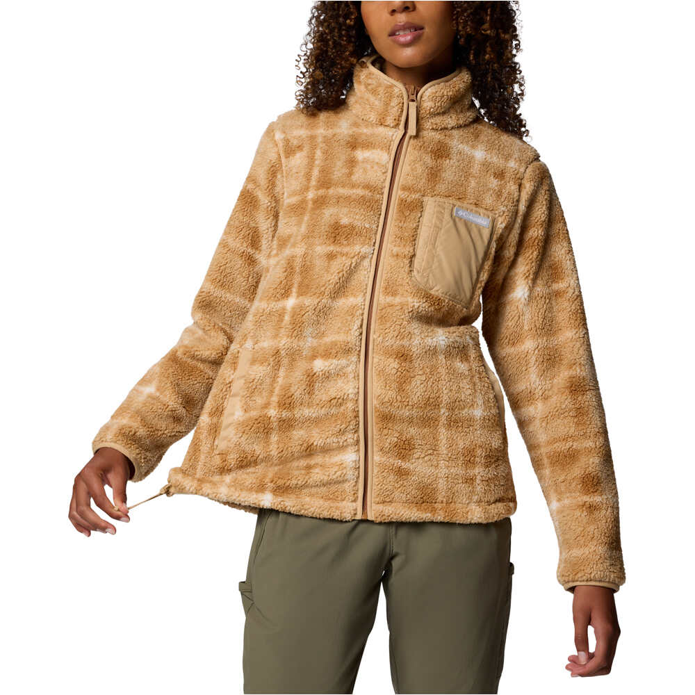 Columbia forro polar mujer West Bend Print Full Zip II 03
