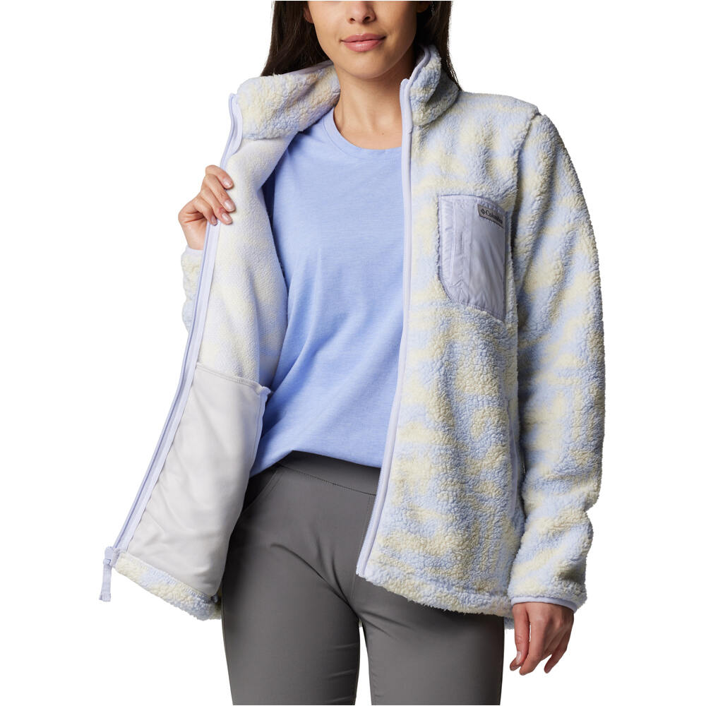Columbia forro polar mujer West Bend Print Full Zip II 03
