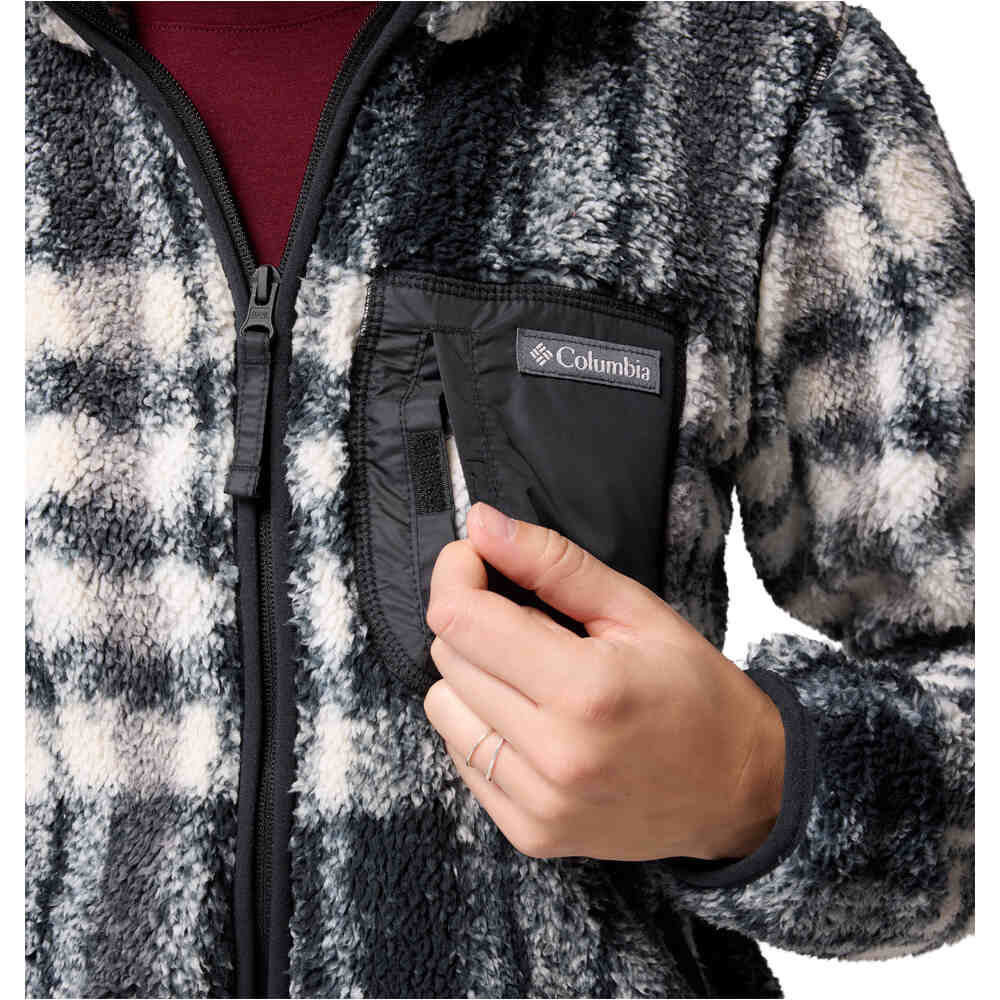 Columbia forro polar mujer West Bend Print Full Zip II 03