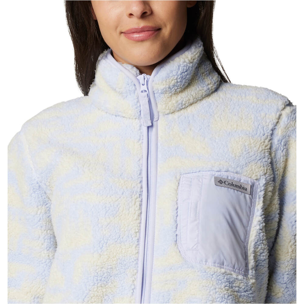 Columbia forro polar mujer West Bend Print Full Zip II 05