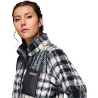 Columbia forro polar mujer West Bend Print Full Zip II vista detalle