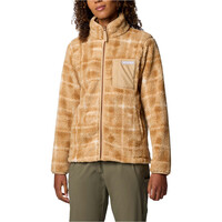 Columbia forro polar mujer West Bend Print Full Zip II vista frontal