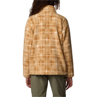 Columbia forro polar mujer West Bend Print Full Zip II vista trasera
