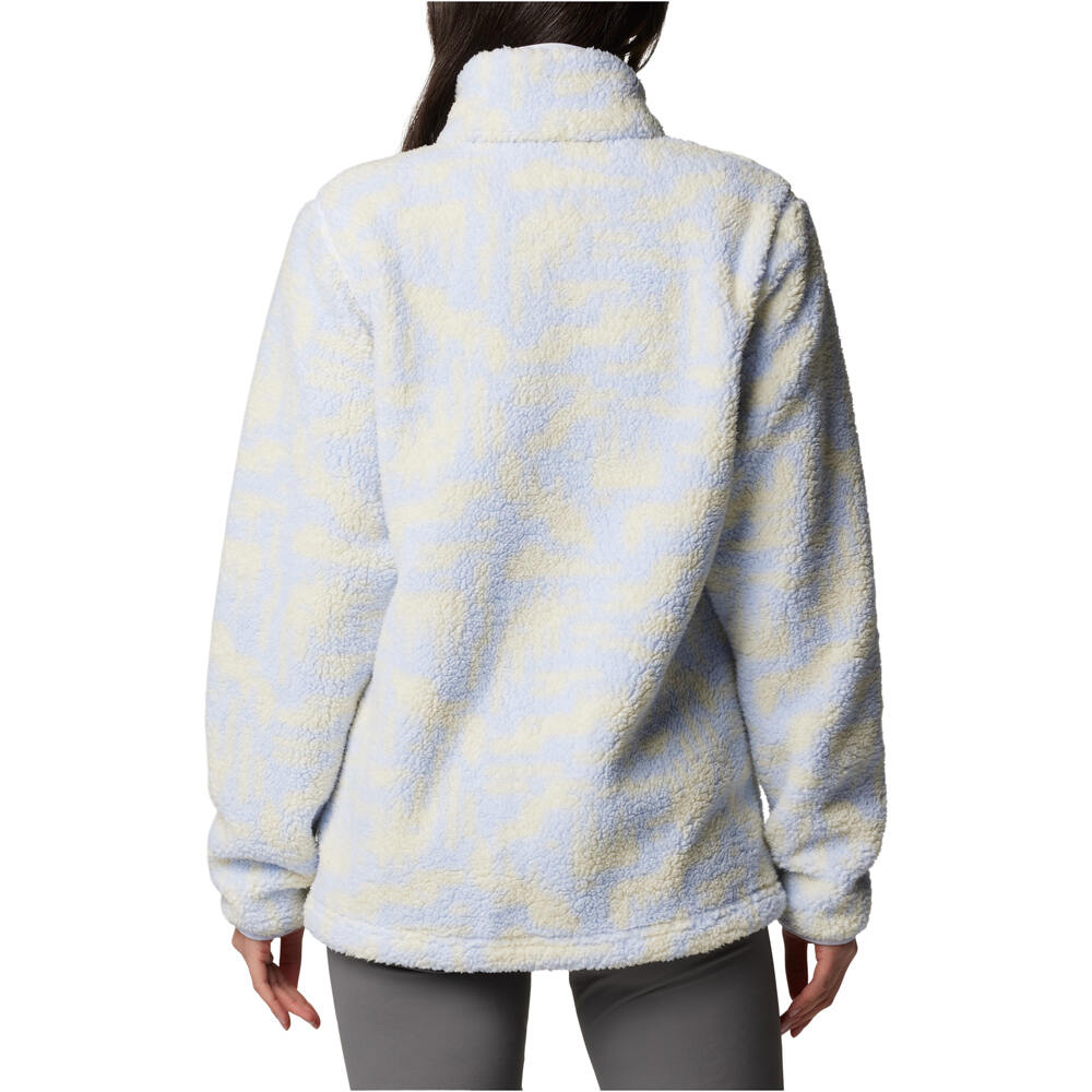 Columbia forro polar mujer West Bend Print Full Zip II vista trasera