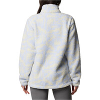 Columbia forro polar mujer West Bend Print Full Zip II vista trasera