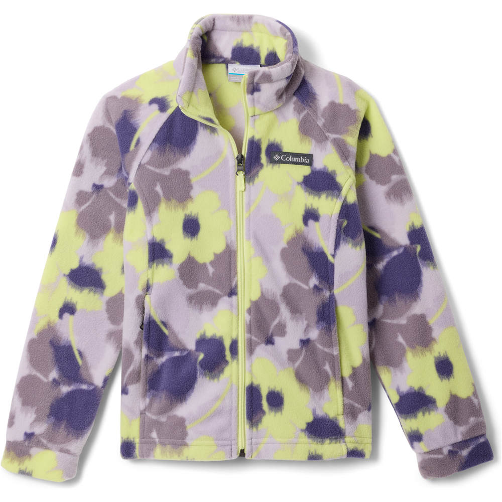 Columbia forro polar niño Benton Springs II Printed Fleece vista frontal