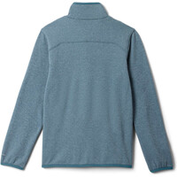 Columbia forro polar niño Essential Hike Grid Fleece Full Zip vista trasera