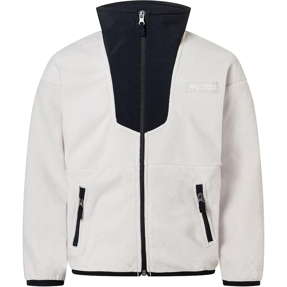 Columbia forro polar niño Sequoia Grove Full Zip Fleece vista frontal