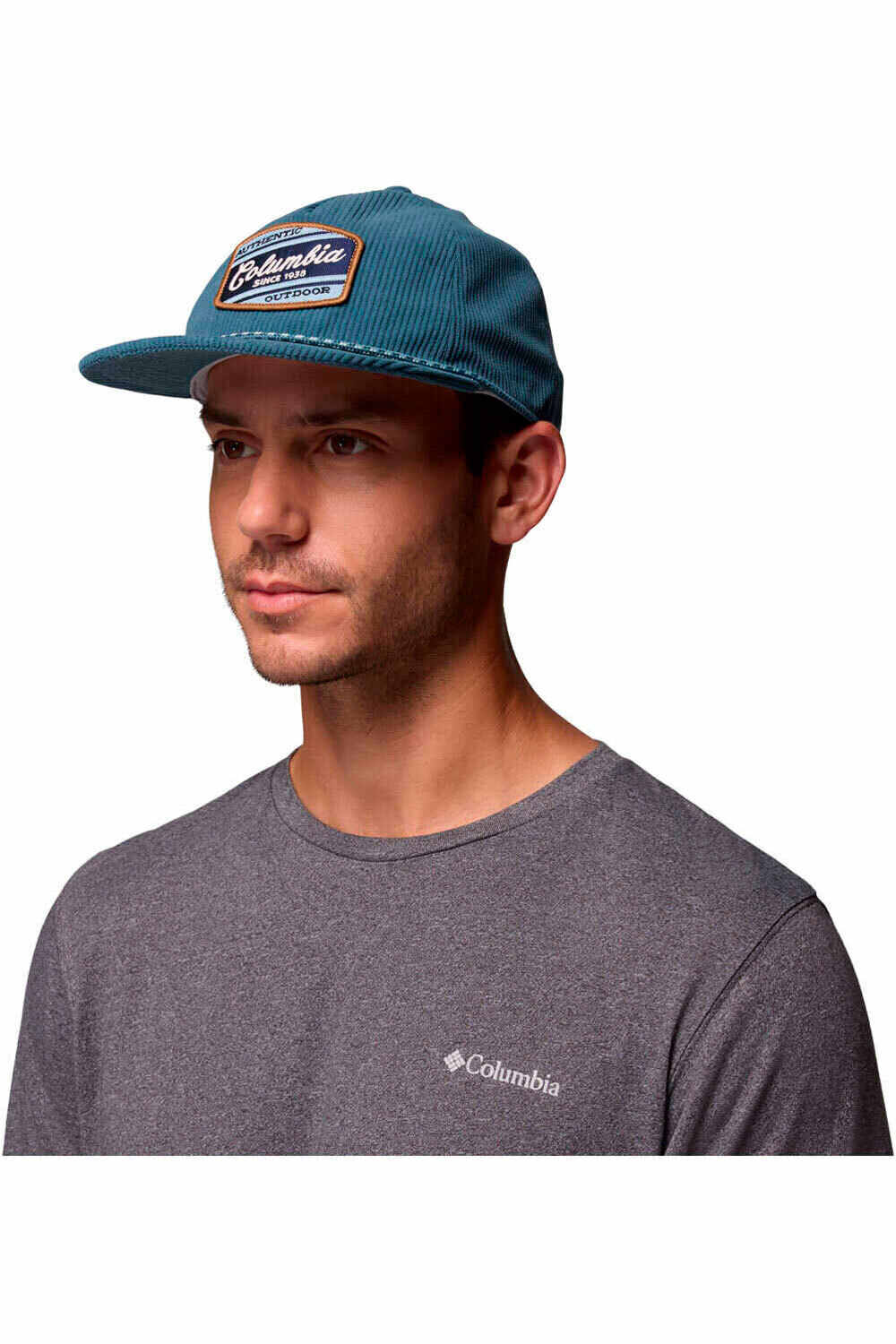 Columbia gorros montaña Packsaddle Corduroy Snap Back vista frontal