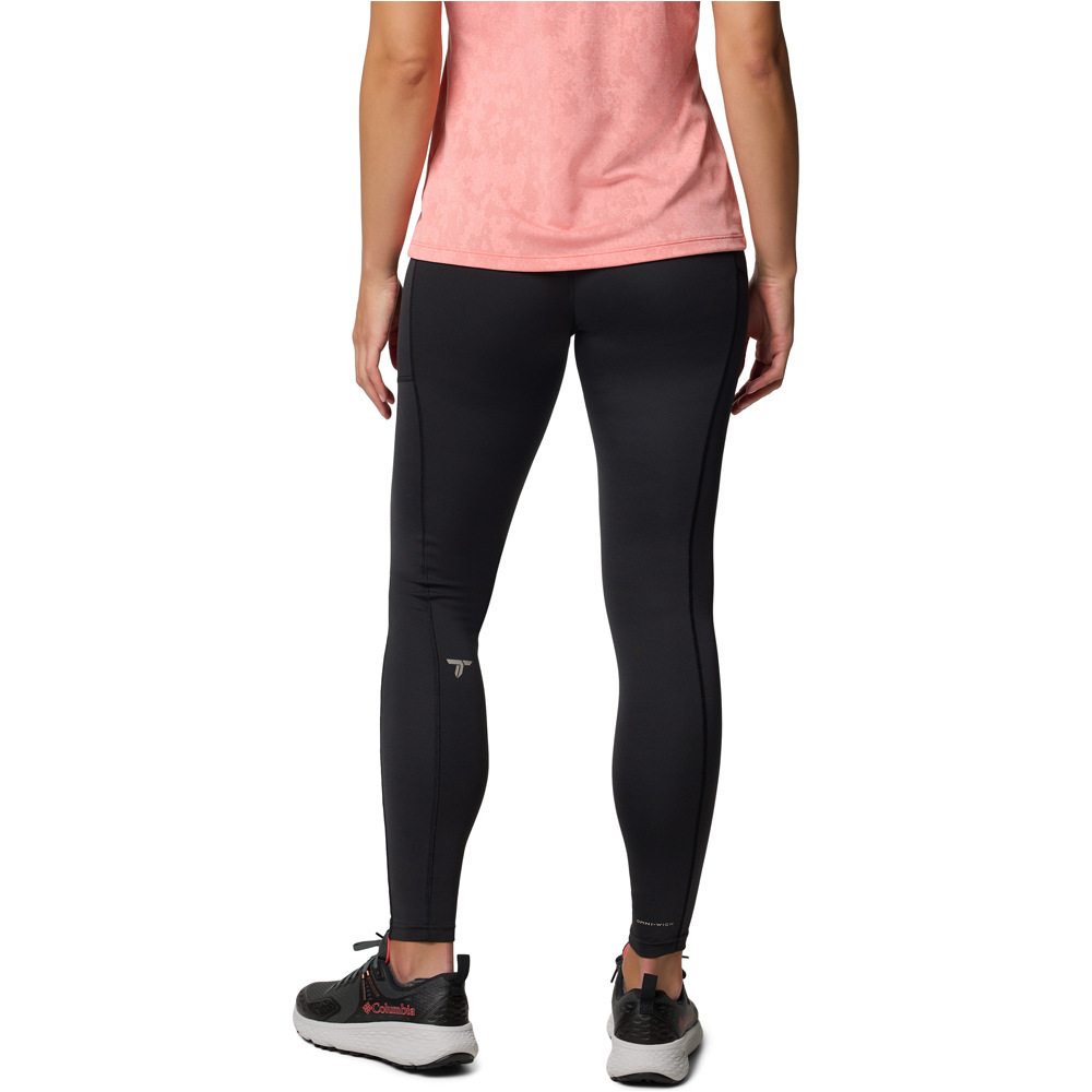 Columbia malla larga mujer Summit Valley Legging vista trasera