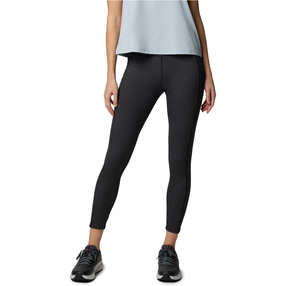 Columbia mallas trail running largas mujer Columbia Move Legging vista frontal