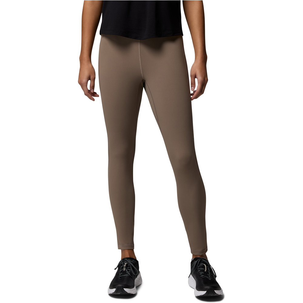 Columbia mallas trail running largas mujer Loneridge Legging vista frontal