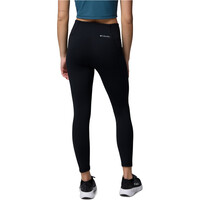 Columbia mallas trail running largas mujer Loneridge Legging vista trasera
