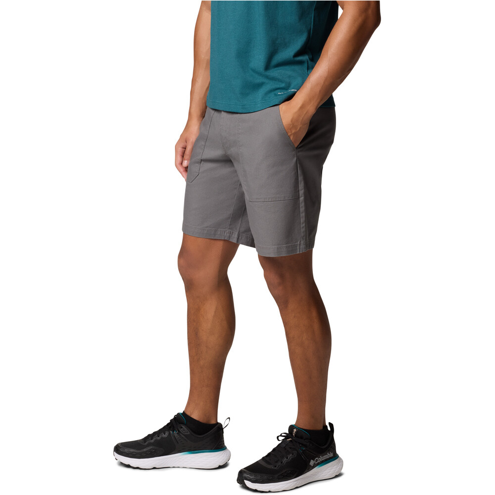 Columbia pantalón corto montaña hombre Flex Roc Utility Short vista detalle
