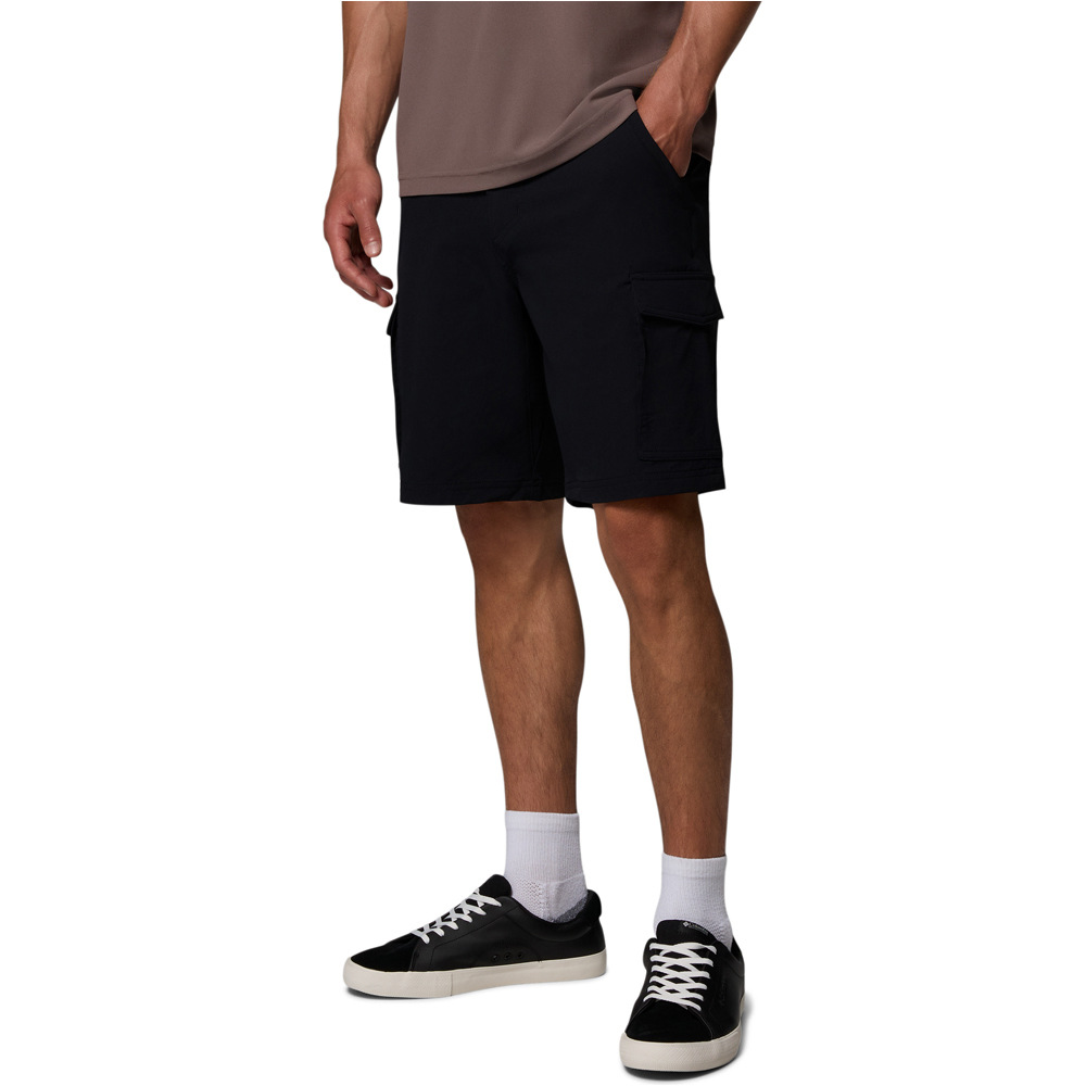 Columbia pantalón corto montaña hombre ROC Tech Cargo Short vista detalle