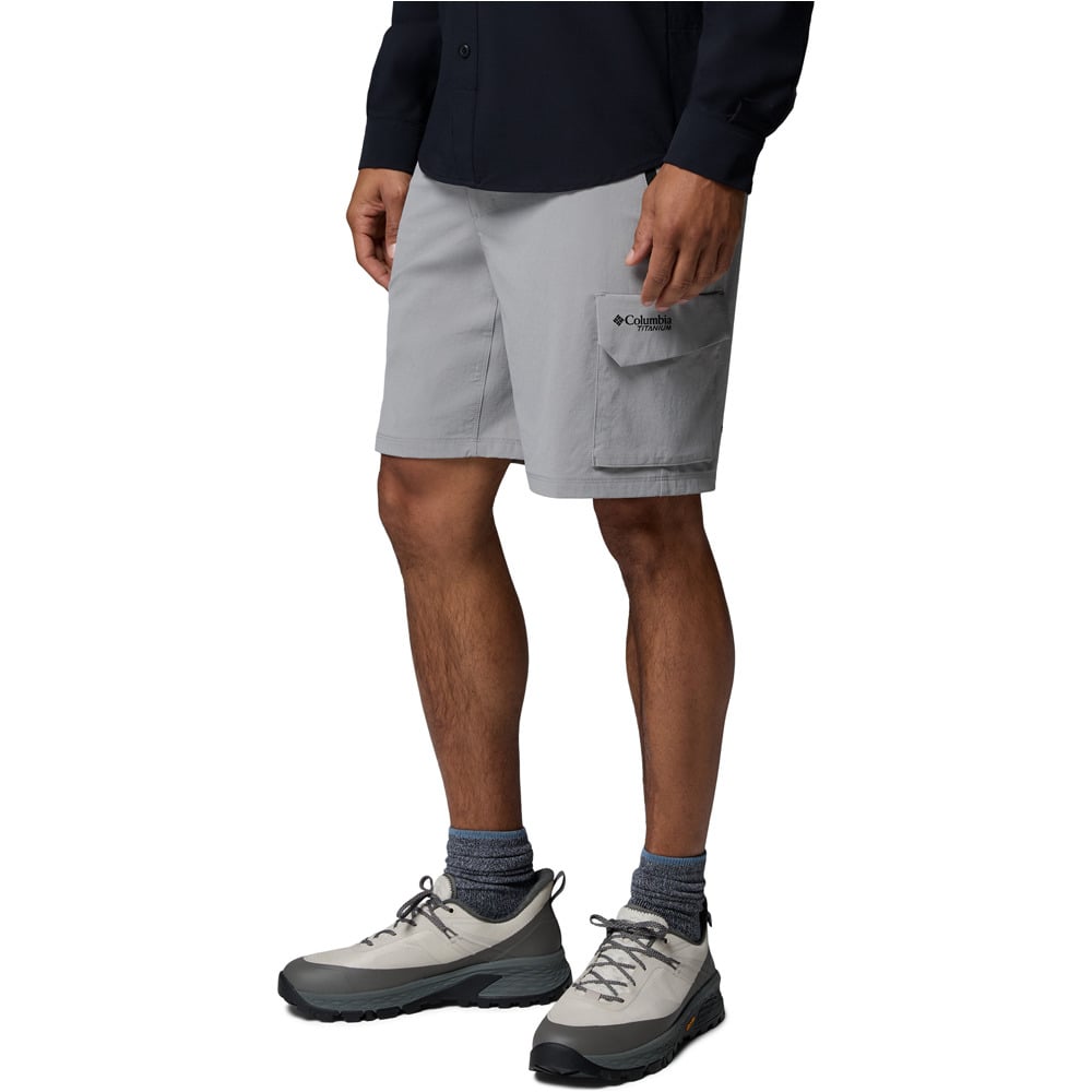 Columbia pantalón corto montaña hombre Silver Ridge Elite Short vista detalle