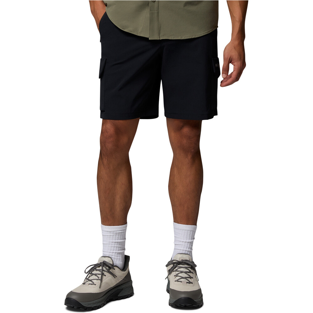 Columbia pantalón corto montaña hombre Silver Ridge  Elite Short vista frontal