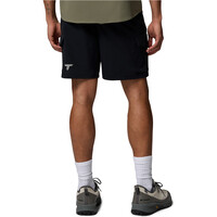 Columbia pantalón corto montaña hombre Silver Ridge  Elite Short vista trasera