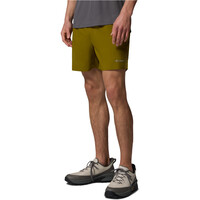 Columbia pantalón corto montaña hombre Stealth Spring Lined Short vista detalle