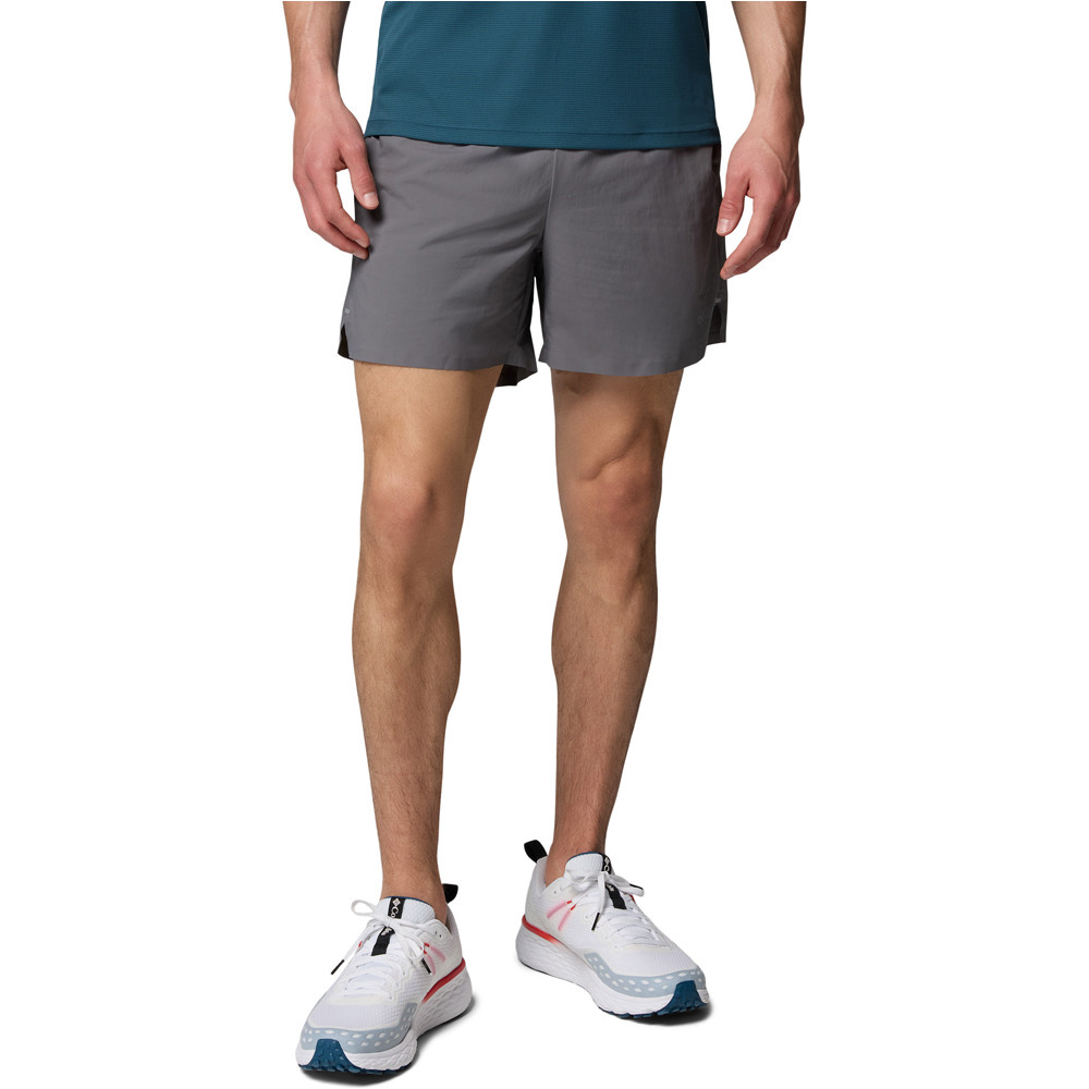 Columbia pantalón corto montaña hombre Stealth Spring Lined Short vista frontal