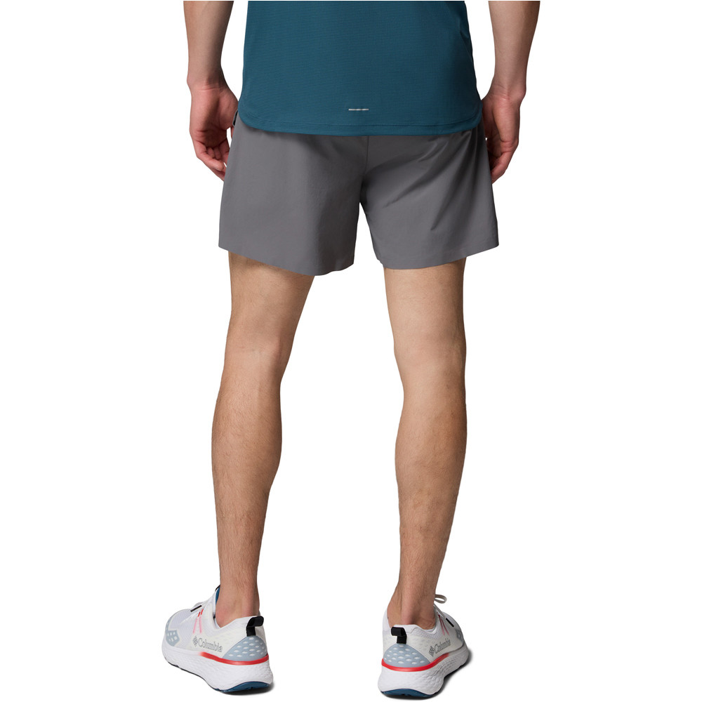 Columbia pantalón corto montaña hombre Stealth Spring Lined Short vista trasera