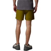 Columbia pantalón corto montaña hombre Stealth Spring Lined Short vista trasera