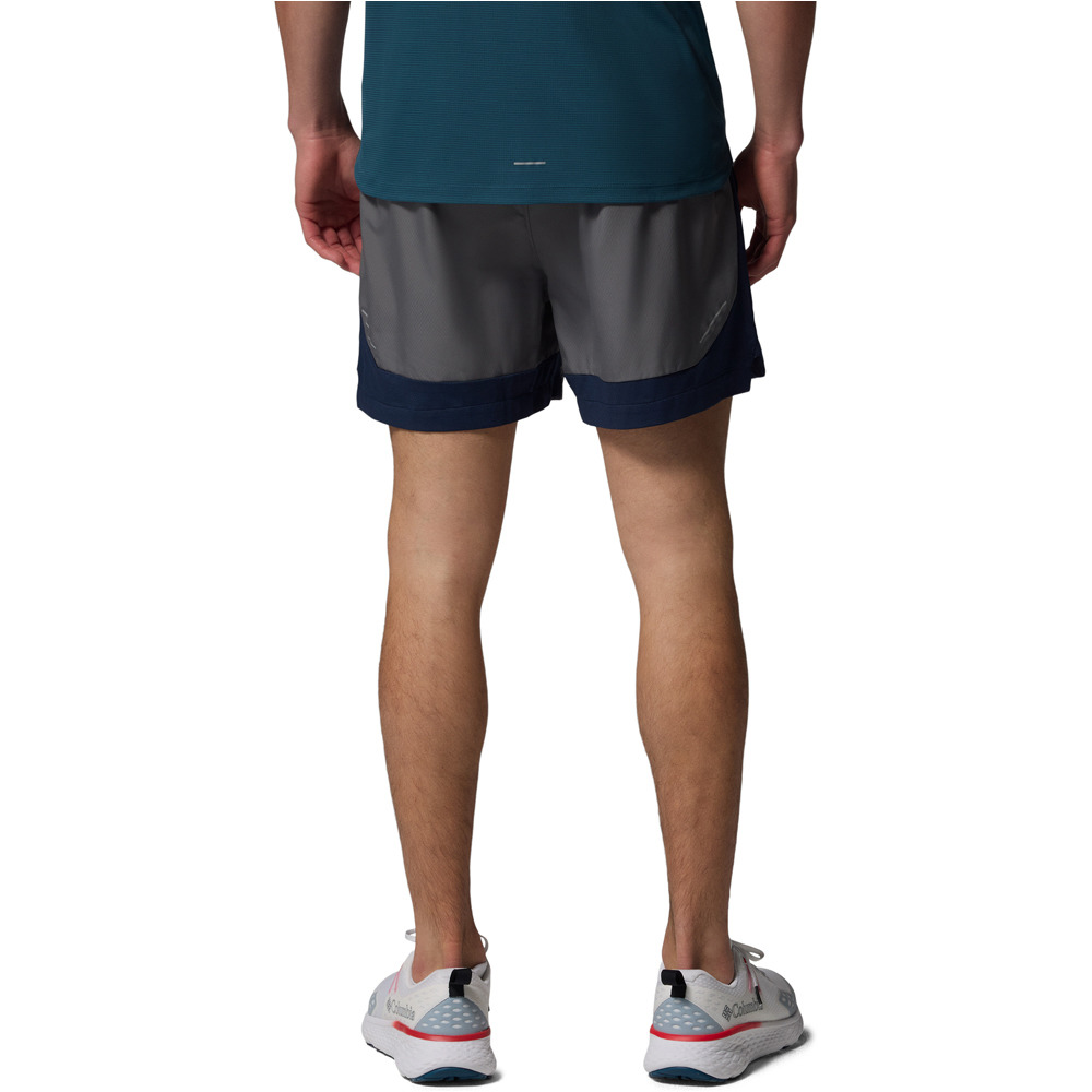 Columbia pantalón corto montaña hombre Three Pitch Short vista trasera