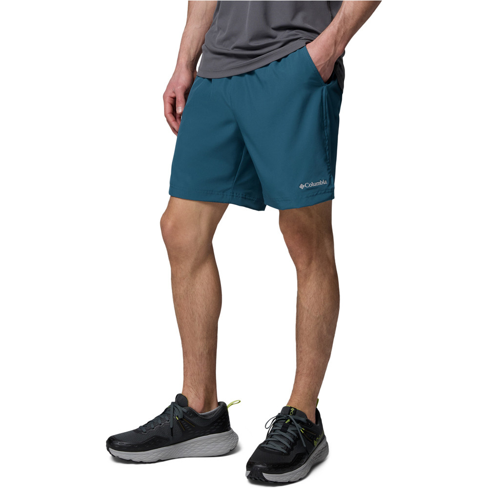 Columbia pantalón corto montaña hombre Vital Valley Short vista detalle