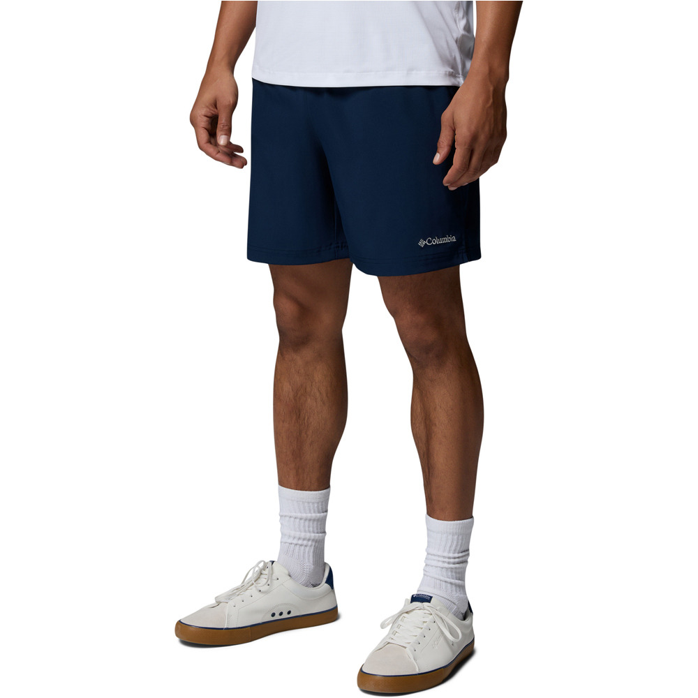 Columbia pantalón corto montaña hombre Vital Valley Short vista detalle