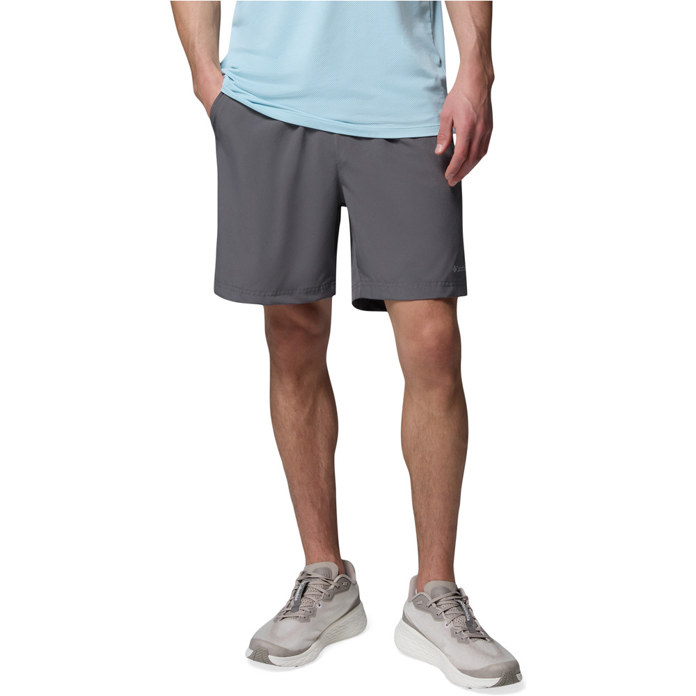 Columbia pantalón corto montaña hombre Vital Valley Short vista frontal