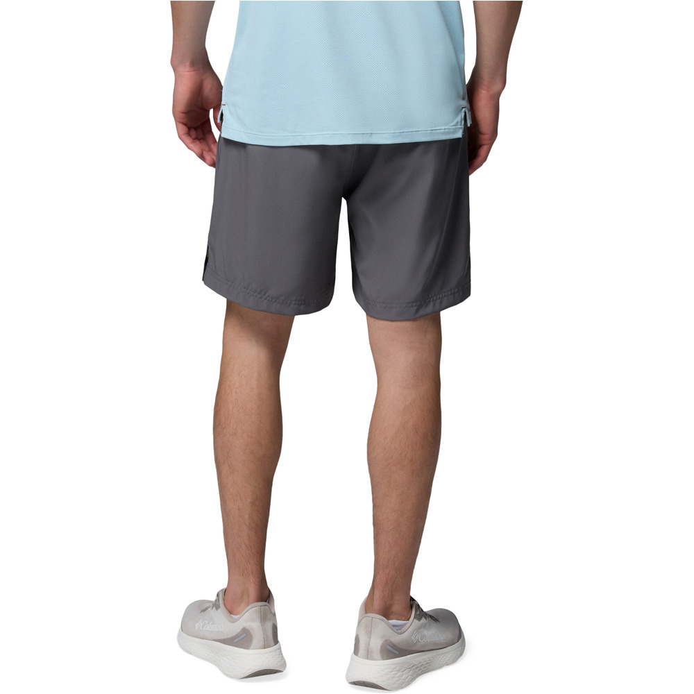 Columbia pantalón corto montaña hombre Vital Valley Short vista trasera