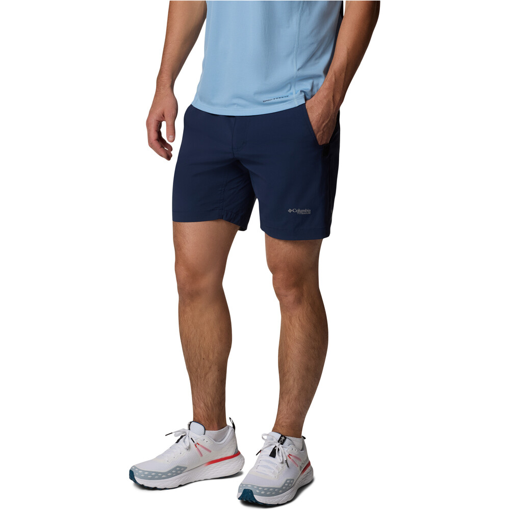 Columbia pantalón corto montaña hombre Wanoga Lightweight Short vista detalle