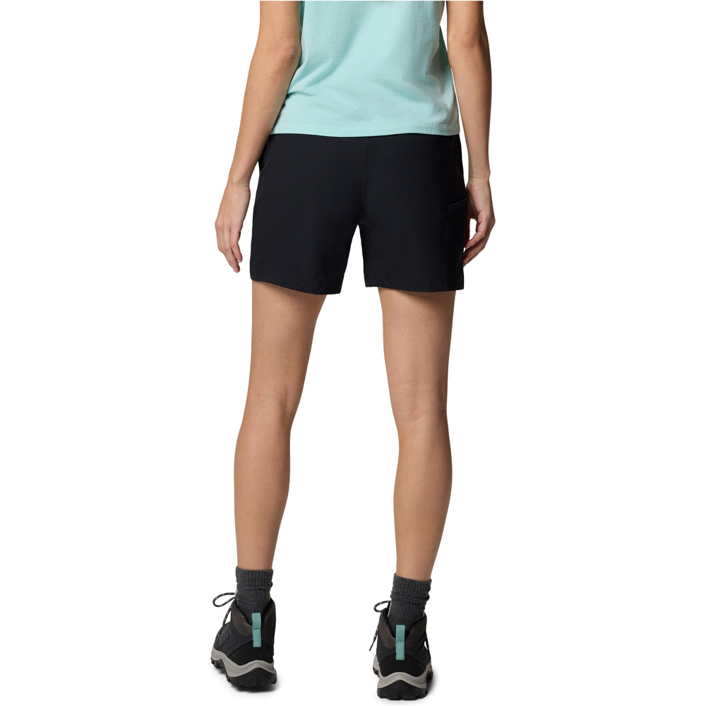 Columbia pantalón corto montaña mujer _3_Leslie Falls  Short II vista trasera