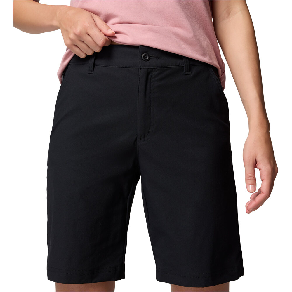 Columbia pantalón corto montaña mujer Leslie Falls  Long Short II 03