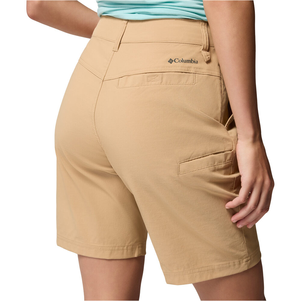 Columbia pantalón corto montaña mujer Leslie Falls Long Short II 04